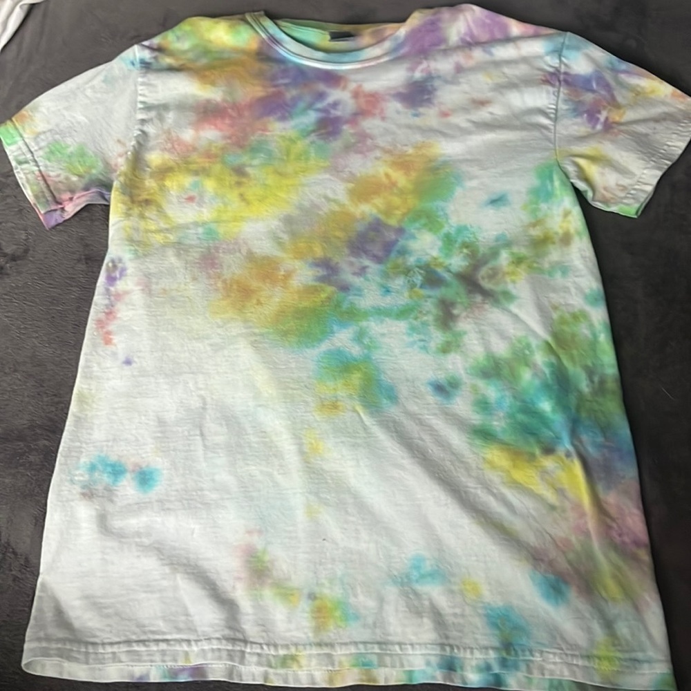 Tie Dye Unisex Cotton T-Shirt.